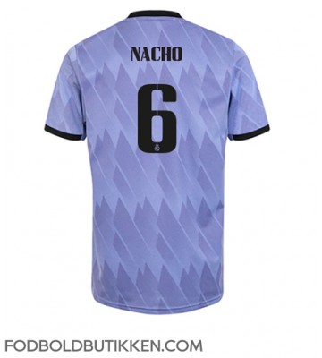 Real Madrid Nacho #6 Udebanetrøje 2022-23 Kortærmet